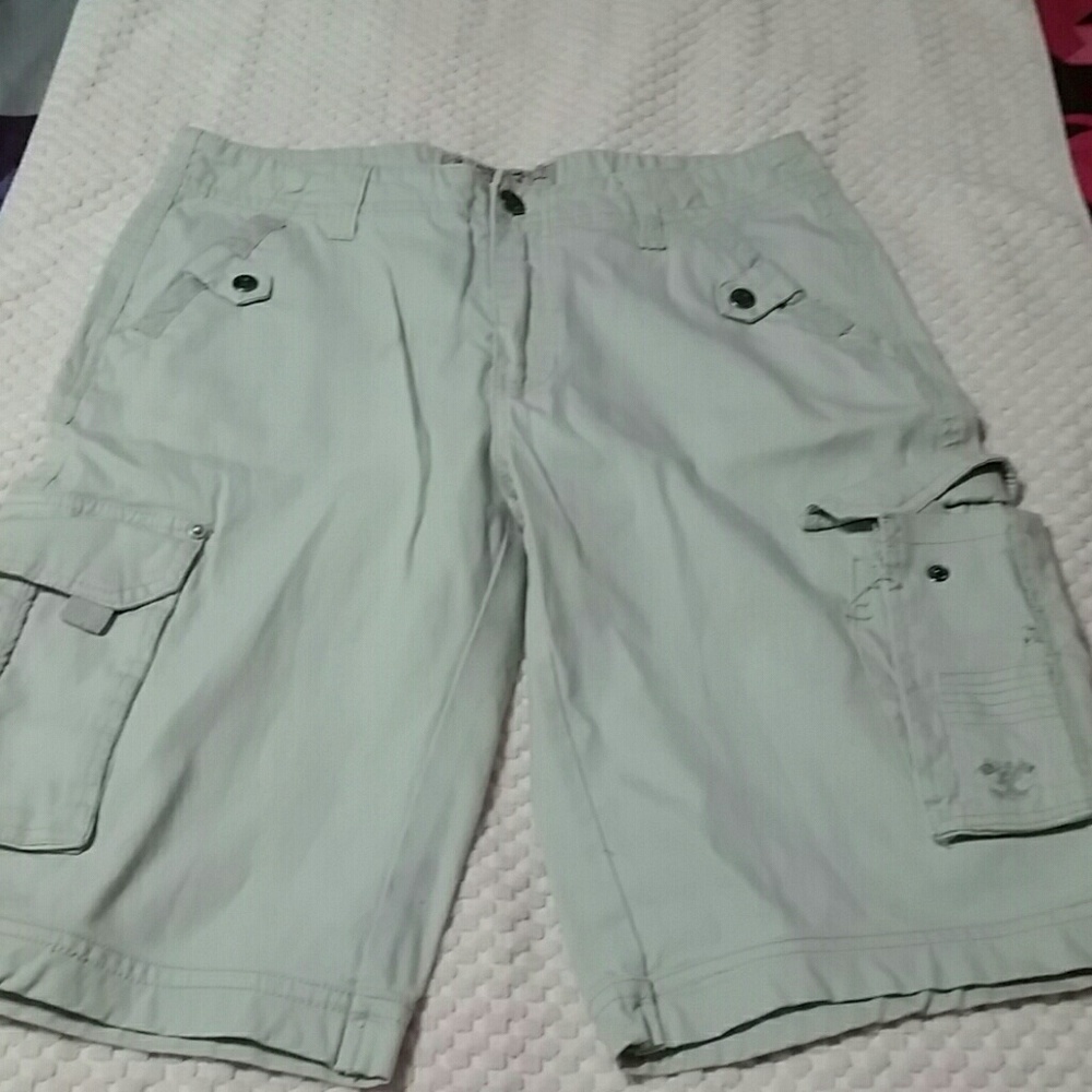 Tan Cargo Shorts W32